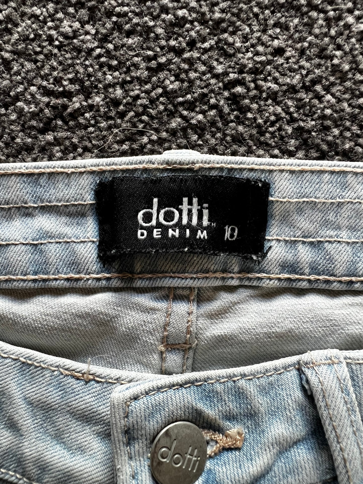 Pre-Loved Dotti Jeans - Size 10 Womens