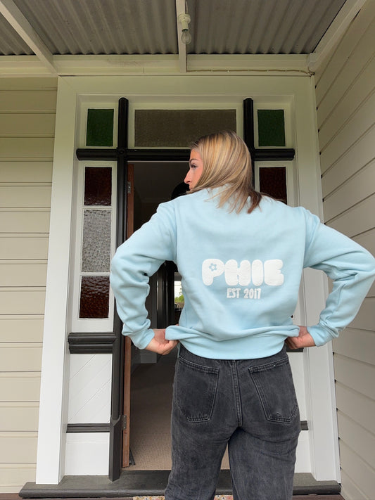 Phie Crew Neck - Sky