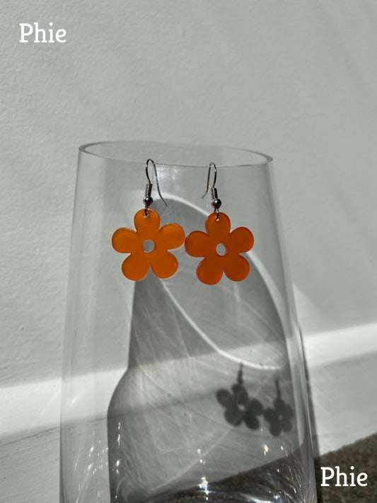 Pop Flowers - Orange